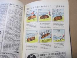 Allas Krönika - Illustrerad Veckoskrift 1932 -inbunden årgång / sidottu vuosikerta / annual volume