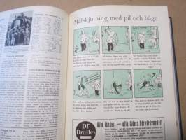Allas Krönika - Illustrerad Veckoskrift 1932 -inbunden årgång / sidottu vuosikerta / annual volume