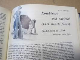 Allas Krönika - Illustrerad Veckoskrift 1932 -inbunden årgång / sidottu vuosikerta / annual volume