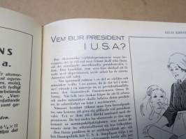 Allas Krönika - Illustrerad Veckoskrift 1932 -inbunden årgång / sidottu vuosikerta / annual volume
