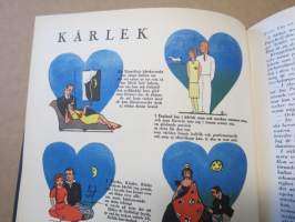 Allas Krönika - Illustrerad Veckoskrift 1932 -inbunden årgång / sidottu vuosikerta / annual volume