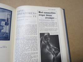 Allas Krönika - Illustrerad Veckoskrift 1932 -inbunden årgång / sidottu vuosikerta / annual volume