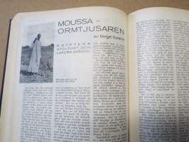 Allas Krönika - Illustrerad Veckoskrift 1932 -inbunden årgång / sidottu vuosikerta / annual volume