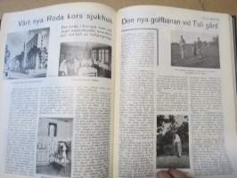 Allas Krönika - Illustrerad Veckoskrift 1932 -inbunden årgång / sidottu vuosikerta / annual volume