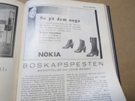 Allas Krönika - Illustrerad Veckoskrift 1932 -inbunden årgång / sidottu vuosikerta / annual volume