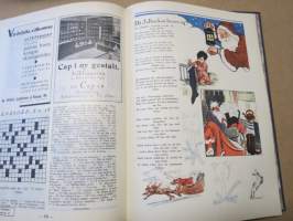 Allas Krönika - Illustrerad Veckoskrift 1932 -inbunden årgång / sidottu vuosikerta / annual volume