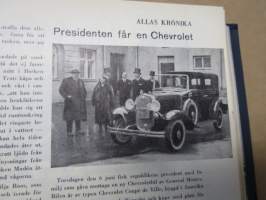 Allas Krönika - Illustrerad Veckoskrift 1931 -inbunden årgång / sidottu vuosikerta / annual volume