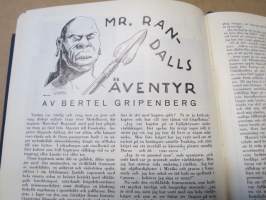 Allas Krönika - Illustrerad Veckoskrift 1931 -inbunden årgång / sidottu vuosikerta / annual volume