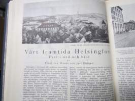 Allas Krönika - Illustrerad Veckoskrift 1930 -inbunden årgång / sidottu vuosikerta / annual volume