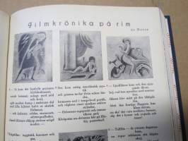 Allas Krönika - Illustrerad Veckoskrift 1930 -inbunden årgång / sidottu vuosikerta / annual volume