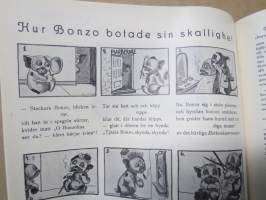 Allas Krönika - Illustrerad Veckoskrift 1930 -inbunden årgång / sidottu vuosikerta / annual volume