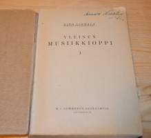 Yleinen musiikkioppi I