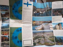 Seven attractive finnish cities -travel brochure / matkailuesite