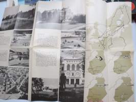 Seven attractive finnish cities -travel brochure / matkailuesite
