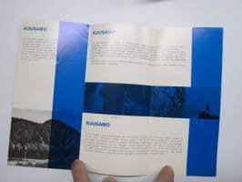 Kuusamo - Kitkajoki - Jyryä -travel brochure / matkailuesite