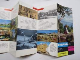 Finland - For happiness and vigour -travel brochure / matkailuesite