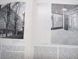 Lassila &amp; Tikanoja Oy - uusi konttorirakennus Etelä-Esplanadikatu 18, arkkitehti J.S. Sirén, 1936 -rakennuksen esittely interiööreineen mm. Ravintola Presto
