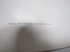 Lassila &amp; Tikanoja Oy - uusi konttorirakennus Etelä-Esplanadikatu 18, arkkitehti J.S. Sirén, 1936 -rakennuksen esittely interiööreineen mm. Ravintola Presto