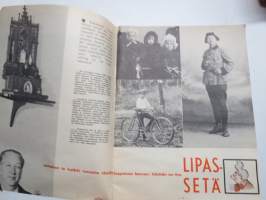 Lipas 1964 nr 4 Säästöpankkien asiakaslehti lapsille mm.Lipassetä Hjalmar Löfving, Kiikka Lipaskerho,  Peikkolan uutiset, Joppe-karhu sarjakuva, ym.