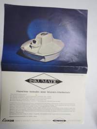 Iskumatic ilmankostutin - myyntiesite / sales brochure