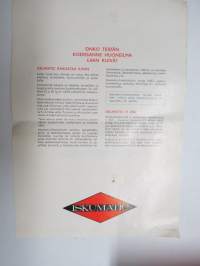 Iskumatic ilmankostutin - myyntiesite / sales brochure