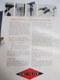 Iskumatic vatkain - myyntiesite / sales brochure