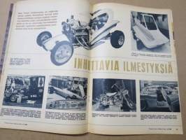 Tekniikan Maailma 1966 nr 15, Se lentää sittenkin, Inhottavia ilmestyksiä, Peugeot 404, Elektronit hoitavat kanoja, Radio varoittaa vaarasta, ym.