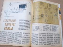 Tekniikan Maailma 1966 nr 15, Se lentää sittenkin, Inhottavia ilmestyksiä, Peugeot 404, Elektronit hoitavat kanoja, Radio varoittaa vaarasta, ym.