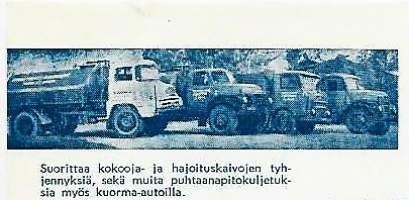 Kuljetusliike E Valtonen Turku 1967 - firmalomake