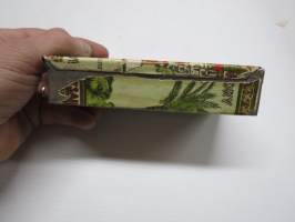 Simon Arzt Egyptian Cigarette Manufactory - Cairo / Alexandria -tupakkapakkaus, peltiä / cigarrette tin package