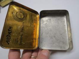 Ardath Tobacco London -tupakkapakkaus, peltiä / tobacco tin package