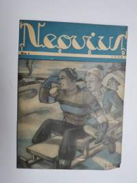 Neovius 1934 nr 1 - Suomen Kone- ja Kankaankutojien sekä Langankäyttäjien äänenkannattaja, koneasiaa, muotia, käsitöitä ym.