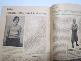 Neovius 1934 nr 2 - Suomen Kone- ja Kankaankutojien sekä Langankäyttäjien äänenkannattaja, koneasiaa, muotia, käsitöitä ym.