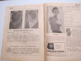 Neovius 1933 nr 4 - Suomen Kone- ja Kankaankutojien sekä Langankäyttäjien äänenkannattaja, koneasiaa, muotia, käsitöitä ym