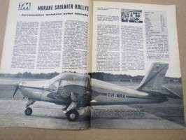 Tekniikan maailma 1963 nr 1, Jussi Juurikkala Goodwoodissa - Urheilu-autoja kokeilemassa, Morane Saulnier Rallye -herrasmiehen lentokone auton hinnalla, ym.
