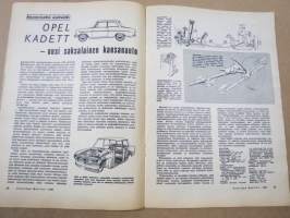 Tekniikan maailma 1963 nr 1, Jussi Juurikkala Goodwoodissa - Urheilu-autoja kokeilemassa, Morane Saulnier Rallye -herrasmiehen lentokone auton hinnalla, ym.