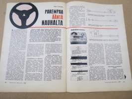 Tekniikan maailma 1963 nr 1, Jussi Juurikkala Goodwoodissa - Urheilu-autoja kokeilemassa, Morane Saulnier Rallye -herrasmiehen lentokone auton hinnalla, ym.
