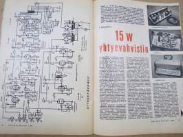 Tekniikan maailma 1963 nr 1, Jussi Juurikkala Goodwoodissa - Urheilu-autoja kokeilemassa, Morane Saulnier Rallye -herrasmiehen lentokone auton hinnalla, ym.