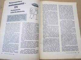 Tekniikan maailma 1960 nr 2, koeajossa Ford Anglia, Voitelun tehostajat, Mainosmiehen automaatti-tv, Tele- ja laajakulmalisäkkeet, Ruostuneiden osien irroittaminen