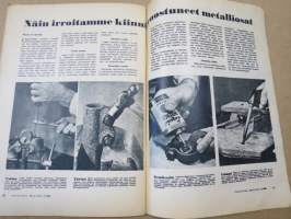 Tekniikan maailma 1960 nr 2, koeajossa Ford Anglia, Voitelun tehostajat, Mainosmiehen automaatti-tv, Tele- ja laajakulmalisäkkeet, Ruostuneiden osien irroittaminen