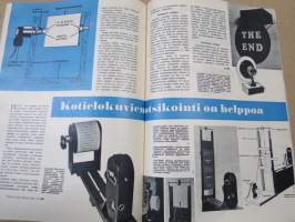 Tekniikan maailma 1960 nr 11, Ford Falcon, Kotielokuvien otsikointi, Television leviäminen ja optimistit, Nän toimivat rullaportaat, Vikkelä veturikytkin, ym.