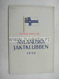 Nyländska Jaktklubben 1930 årsbok -vuosikirja