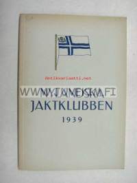 Nyländska Jaktklubben 1939 årsbok -vuosikirja