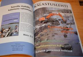 Suomen kalastuslehti sidottu vuosikerta 2009   116 . vuosikerta lehdet 1-7. 2009