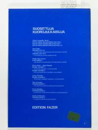 Sinikellot IV: kolmiäänisiä lauluja lapsikuorolle