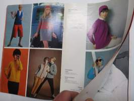 Virkkaus- ja neuletyöt 1968 nr 4 -handicrafts magazine