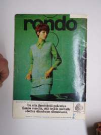 Virkkaus- ja neuletyöt 1968 nr 4 -handicrafts magazine
