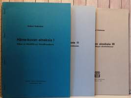 Häme-kuvan aineksia 1 kirjallisuudessa,2 kuvataiteessa.3 säveltaiteessa