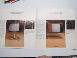 Bang &amp; Olufsen Beovision 601, 901, 1601, 3500, 4000, 5000, 6000 Televisio / TV -myyntiesite / sales brochure in finnish