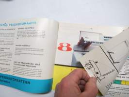 Ignis Superautomatica pesukone -myyntiesite / sales brochure